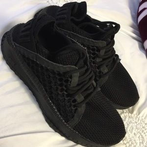 black puma tsugi netfit